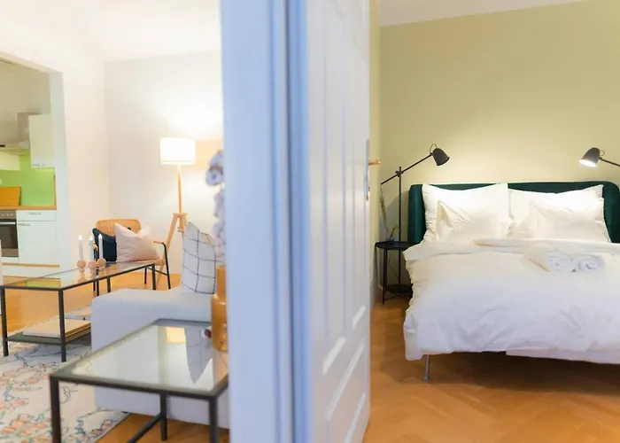Schonbrunn In 10 Min Cozy Altbau Daire